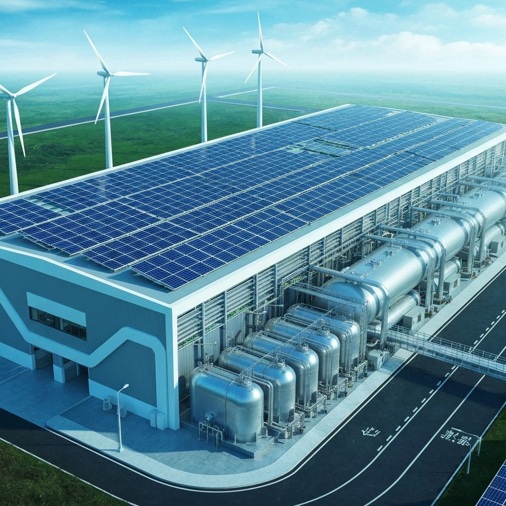 Green Hydrogen Production Costs Drop Below Fossil Fuels