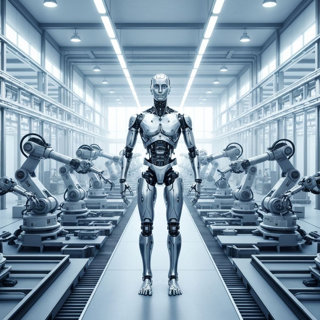 Humanoid Robots Begin Working in Manufacturing Plants
