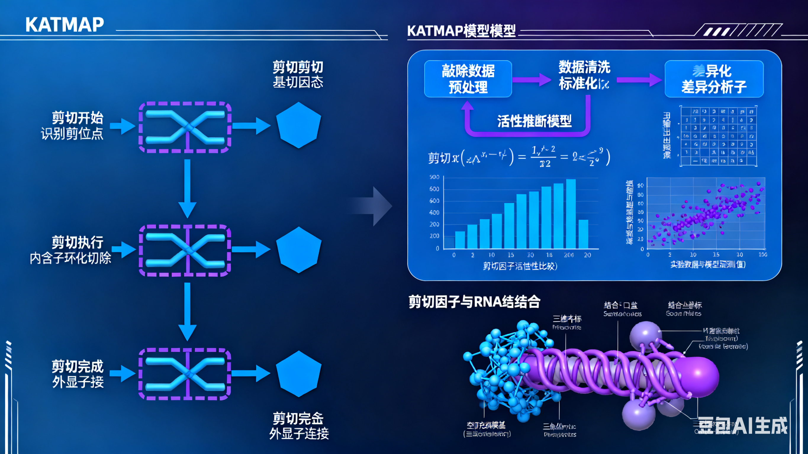 KATMAP infers splicing factor activity and regulatory targets from knockdown data
