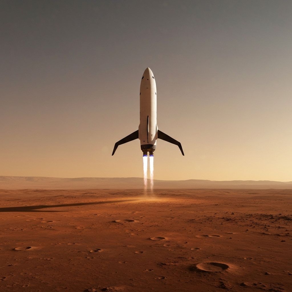 SpaceX Starship Successfully Completes First Mars Mission Simulation